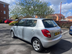2014 Skoda Fabia 1.2 Se Euro 5 5dr in Silver — image 5