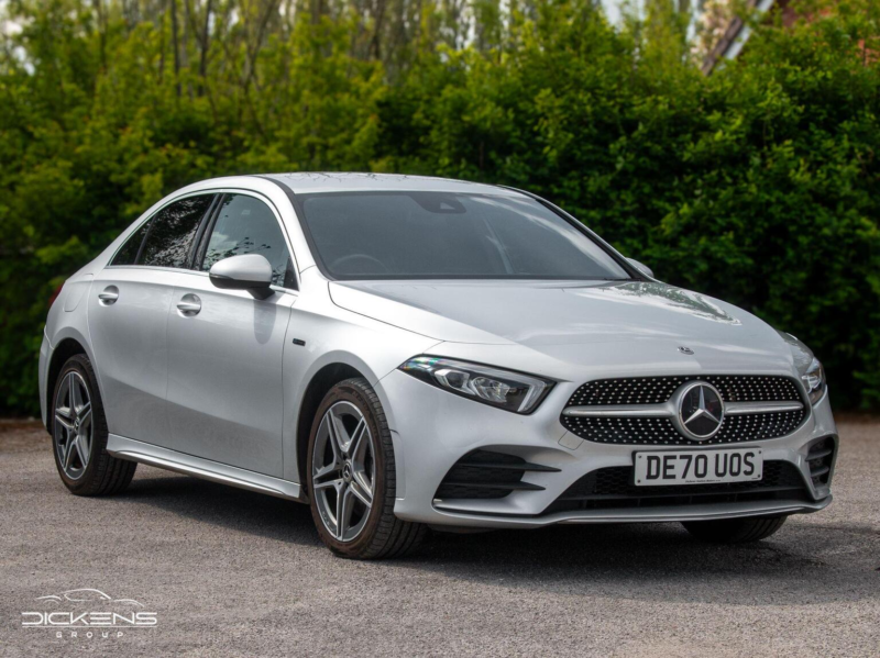 2020 Mercedes-Benz A Class 1.3 A250e 15.6kwh Amg Line 8g-Dct Euro 6 (s/s) 4dr in Silver — image 1