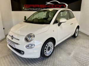 2019 Fiat 500 1.2 1.2 69hp Lounge in White — image 3
