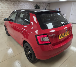 2015 Skoda Fabia 1.2 Tsi Se Hatchback 5dr Petrol Manual Euro 6 (s/s) (90 Ps) in Red — image 2