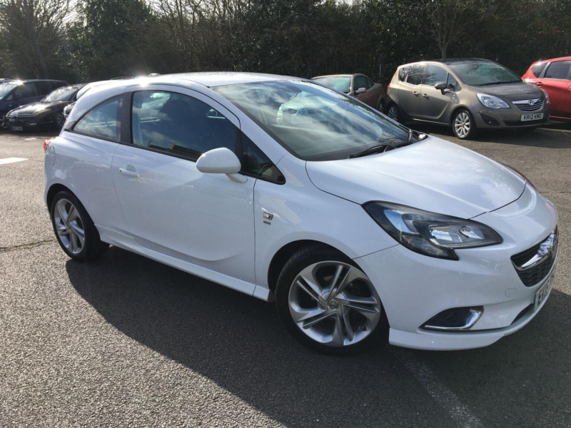 2016 Vauxhall Corsa 1.4i Ecoflex Sri Vx Line Euro 6 3dr in White — image 1
