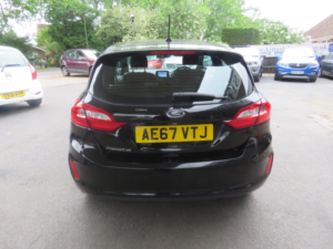 2017 Ford Fiesta 1.1 Ti-Vct Zetec Euro 6 (s/s) 3dr in Black — image 6