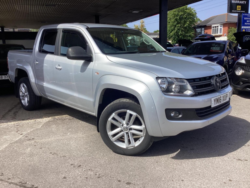 2016 Volkswagen Amarok 2.0 Bitdi Bluemotion Tech Highline Auto 4motion Euro 5 (s/s) 4dr in Silver — image 1