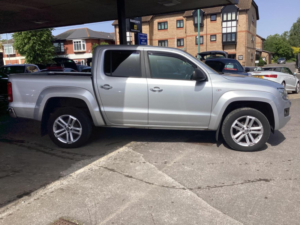 2016 Volkswagen Amarok 2.0 Bitdi Bluemotion Tech Highline Auto 4motion Euro 5 (s/s) 4dr in Silver — image 2