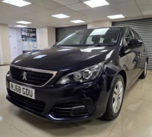 2018 Peugeot 308 Sw 1.5 Bluehdi Active Estate 5dr Diesel Manual Euro 6 (s/s) (130 Ps) in Blue — image 2