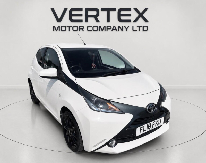 2018 Toyota Aygo 1.0 Vvt-I X-Style Euro 6 5dr in White — image 1