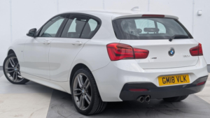 2018 BMW 1 Series 2.0 120d M Sport Auto Xdrive Euro 6 (s/s) 5dr in White — image 4