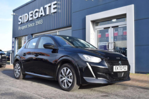 2020 Peugeot E-208 50kwh Active Auto 5dr in Black — image 1