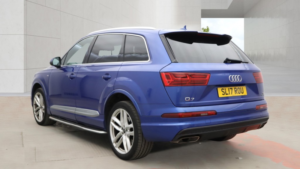 2017 Audi Q7 3.0 Tdi V6 S Line,pan Roof,headup,21s,plus More.fsh in Blue — image 3