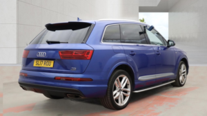 2017 Audi Q7 3.0 Tdi V6 S Line,pan Roof,headup,21s,plus More.fsh in Blue — image 4