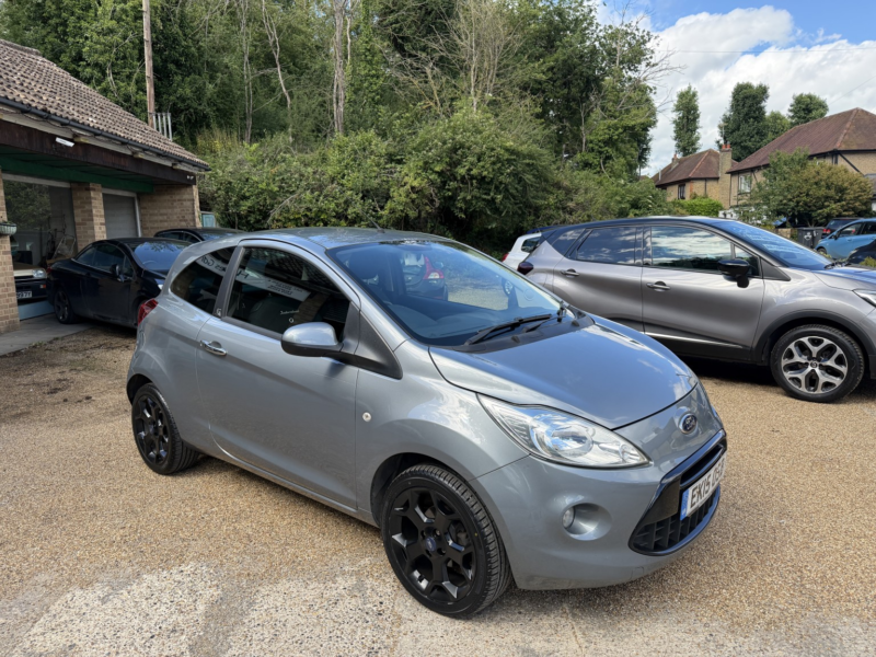 2015 Ford Ka 1.2 Metal Low Mileage Full Service History Low Tax Just £35 A Year in Silver — image 1