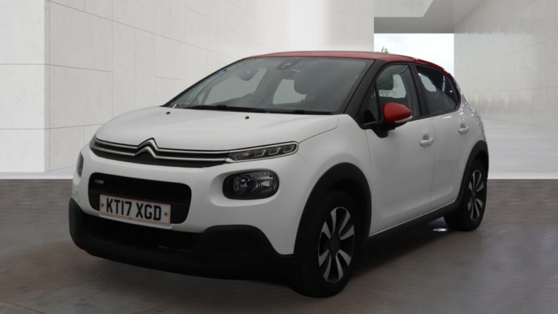 2017 Citroen C3 1.2 Puretech Feel in White — image 1