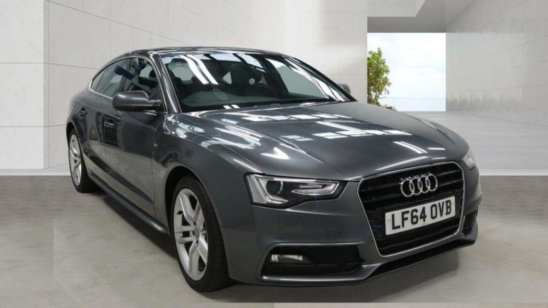 2014 Audi A5 2.0 Tdi S Line Sportback Multitronic Euro 5 (s/s) 5dr in Grey — image 1