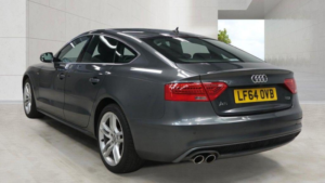 2014 Audi A5 2.0 Tdi S Line Sportback Multitronic Euro 5 (s/s) 5dr in Grey — image 3