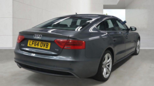 2014 Audi A5 2.0 Tdi S Line Sportback Multitronic Euro 5 (s/s) 5dr in Grey — image 4