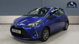 2019 Toyota Yaris 1.5 Vvt-I Icon Euro 6 5dr in Blue — image 2