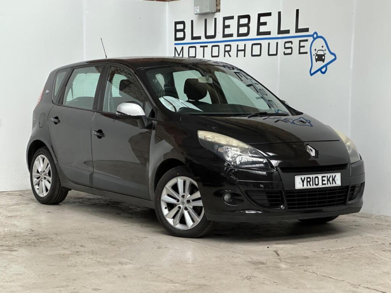 2010 Renault Scenic 1.6 Vvt I-Music Euro 5 5dr in Black — image 1