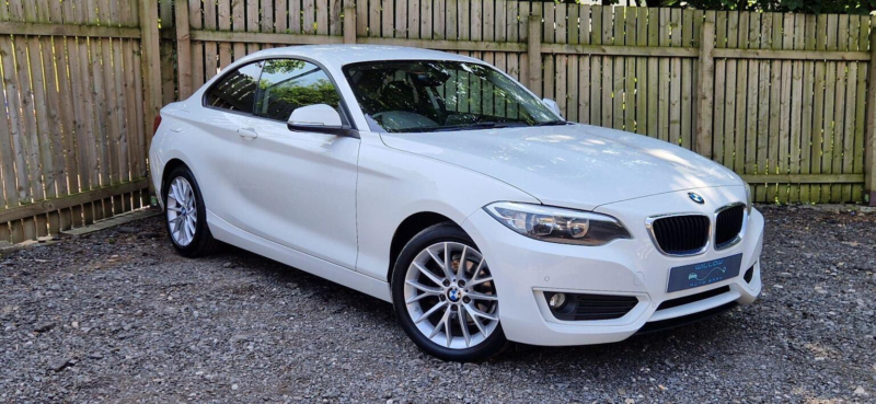 2015 BMW 2 Series 2.0 218d Se Euro 6 (s/s) 2dr in White — image 1