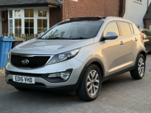 2015 Kia Sportage 1.7 Crdi Ecodynamics 2 in Silver — image 5