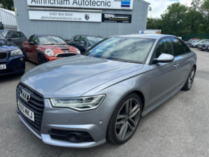 2015 Audi A6 Saloon 3.0 Tdi V6 Black Edition S Tronic Quattro Euro 6 (s/s) 4dr in Grey — image 4