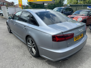 2015 Audi A6 Saloon 3.0 Tdi V6 Black Edition S Tronic Quattro Euro 6 (s/s) 4dr in Grey — image 5
