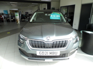 2021 Skoda Kamiq 1.0 Tsi Se Euro 6 (s/s) 5dr in Grey — image 2