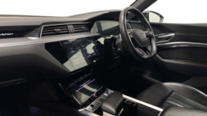 2022 Audi E-Tron 50 Black Edition in White — image 2