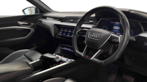 2022 Audi E-Tron 50 Black Edition in White — image 5