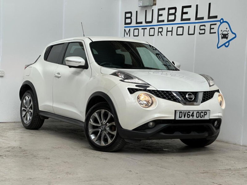 2014 Nissan Juke 1.2 Dig-T Tekna Euro 5 (s/s) 5dr Euro 5 in White — image 1