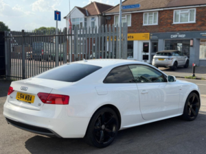 2014 Audi A5 2.0 Tdi Black Edition Quattro Euro 5 (s/s) 2dr in White — image 2