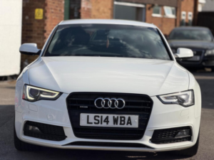 2014 Audi A5 2.0 Tdi Black Edition Quattro Euro 5 (s/s) 2dr in White — image 6