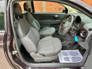 2013 Fiat 500 1.2 Pop Auto Euro 4 3dr in Purple — image 3