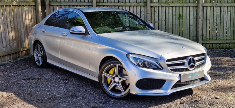 2016 Mercedes-Benz C Class 2.1 C250d Amg Line 7g-Tronic+ Euro 6 (s/s) 4dr in Silver — image 1