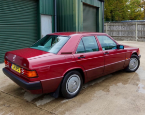 1992 Mercedes-Benz 190 Ref 8799 - Mercedes Benz 190 1.8 Manual (rhd - Uk Car) in Red — image 2