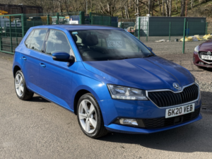 2020 Skoda Fabia 1.0 Tsi Se L in Blue — image 3