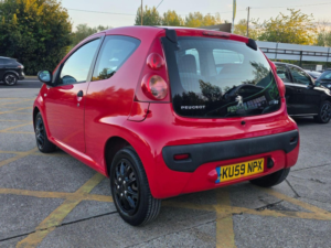 2009 Peugeot 107 1.0 12v Urban Lite Euro 4 3dr in Red — image 3