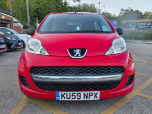 2009 Peugeot 107 1.0 12v Urban Lite Euro 4 3dr in Red — image 4