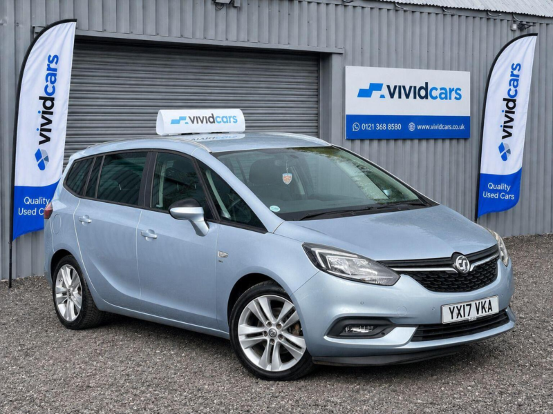 2017 Vauxhall Zafira Tourer 1.4i Turbo Sri Nav Euro 6 5dr in Silver — image 1