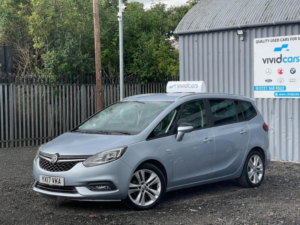 2017 Vauxhall Zafira Tourer 1.4i Turbo Sri Nav Euro 6 5dr in Silver — image 2