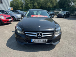 2015 Mercedes-Benz C Class 2.0 C200 Se (executive) G-Tronic+ Euro 6 (s/s) 4dr in Black — image 3