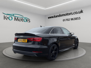 2015 Audi A3 2.0 Tdi S Line S Tronic Quattro Euro 6 (s/s) 4dr in Black — image 6