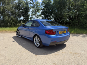 2014 BMW 2 Series 2.0 220d M Sport Coupe in Blue — image 3