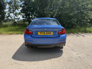 2014 BMW 2 Series 2.0 220d M Sport Coupe in Blue — image 6