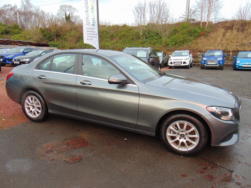 2017 Mercedes-Benz C Class 2.0 C200 Se * Full Service History * Lez Compliant * Mot April 2027 * Finance Available * Free 6 Mon in Grey — image 1