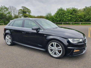 2014 Audi A3 2.0 Tdi S Line Sportback Euro 5 (s/s) 5dr in Black — image 1