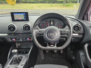2014 Audi A3 2.0 Tdi S Line Sportback Euro 5 (s/s) 5dr in Black — image 4
