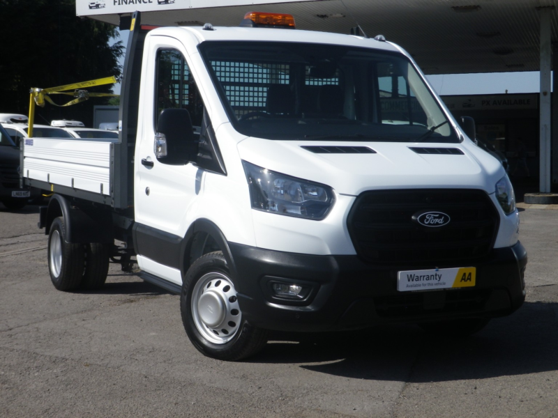 2025 Ford Transit 2.0 Transit Leader Single Cab Tipper 350 L2 2.0l Ecoblue 130ps Rwd 6 Speed Manual in White — image 1