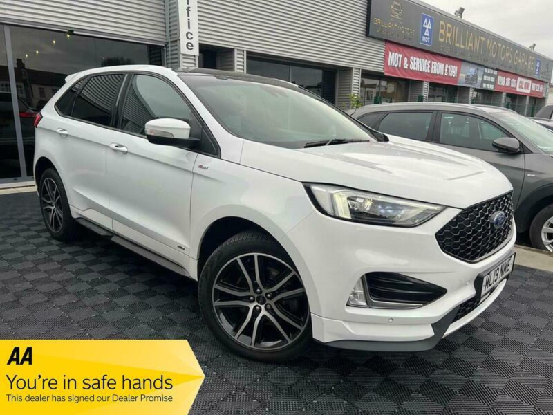 2019 Ford Edge 2.0 Ecoblue St-Line Auto AWD Euro 6 (s/s) 5dr in White — image 1