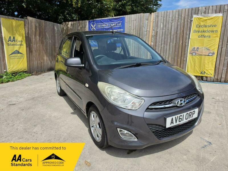 2011 Hyundai I10 1.2 Active Euro 5 5dr in Grey — image 1