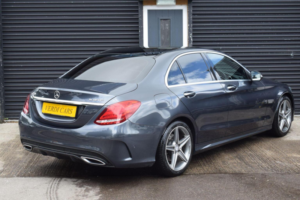 2015 Mercedes-Benz C Class 2.1 C220d Amg Line (premium Plus) 7g-Tronic+ Euro 6 (s/s) 4dr in Grey — image 5